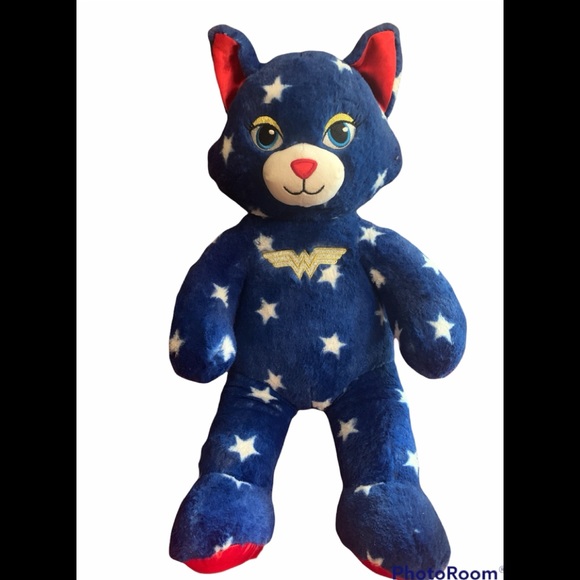 Build-a-Bear Workshop WONDER WOMAN Cat DC Comics - Picture 1 of 7